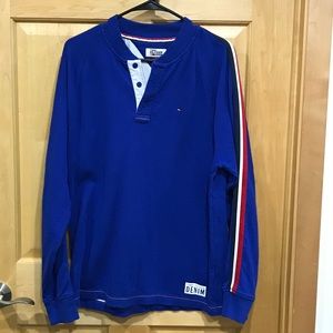 Tommy Hilfiger Blue Long Sleeve Shirt size M